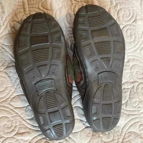 Born Wool and Leather Clogs, size 8 - Picture 5 of 5